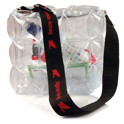 Aufblasbare Tasche - Airbag als Werbemittel