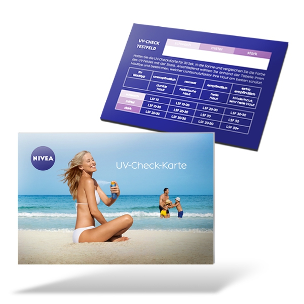 UV-Indikator im Kreditkarten-Format: SunCheck Karte