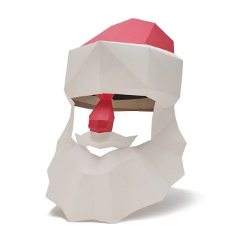 3D Maske Karton Weihnachten Werbeartikel