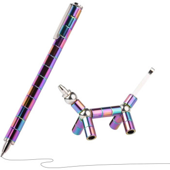 Magnetischer Fidget-Kugelschreiber aus Neodym mit individuellem Logo – hochwertiger Werbeartikel für Agenturen und Unternehmen